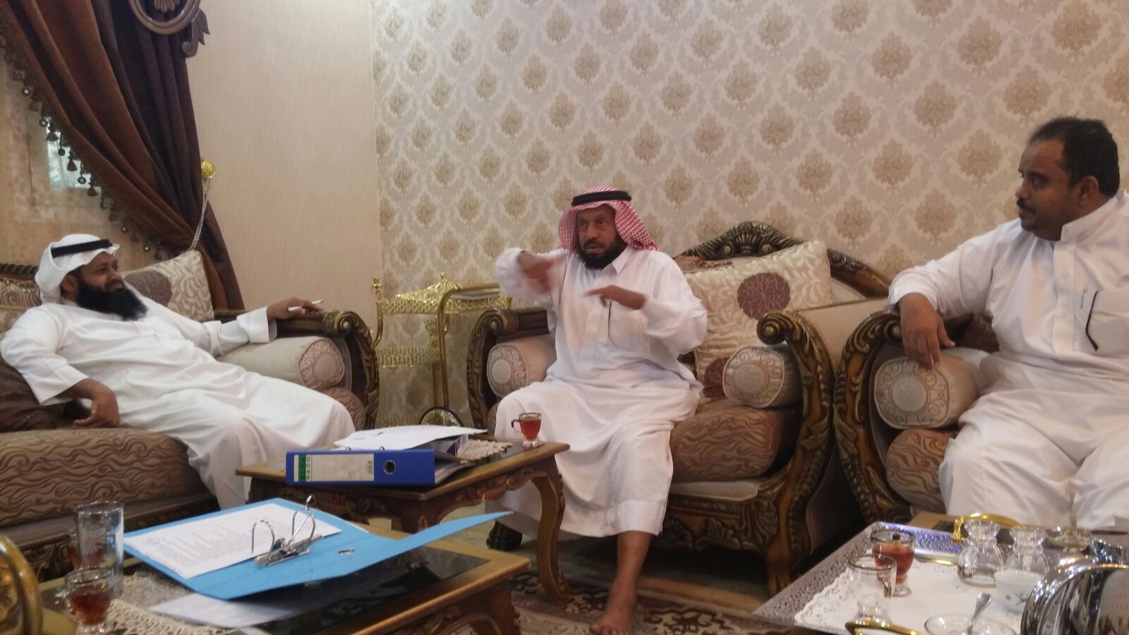 زيارات اللجان التعريفية لأفراد العائلة عام 1436هـ - 2015م