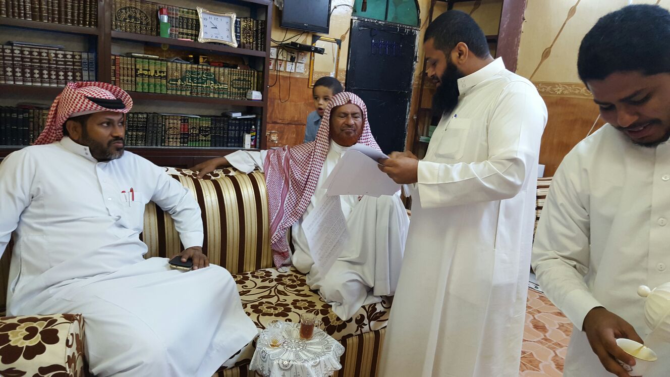 زيارات اللجان التعريفية لأفراد العائلة عام 1436هـ - 2015م