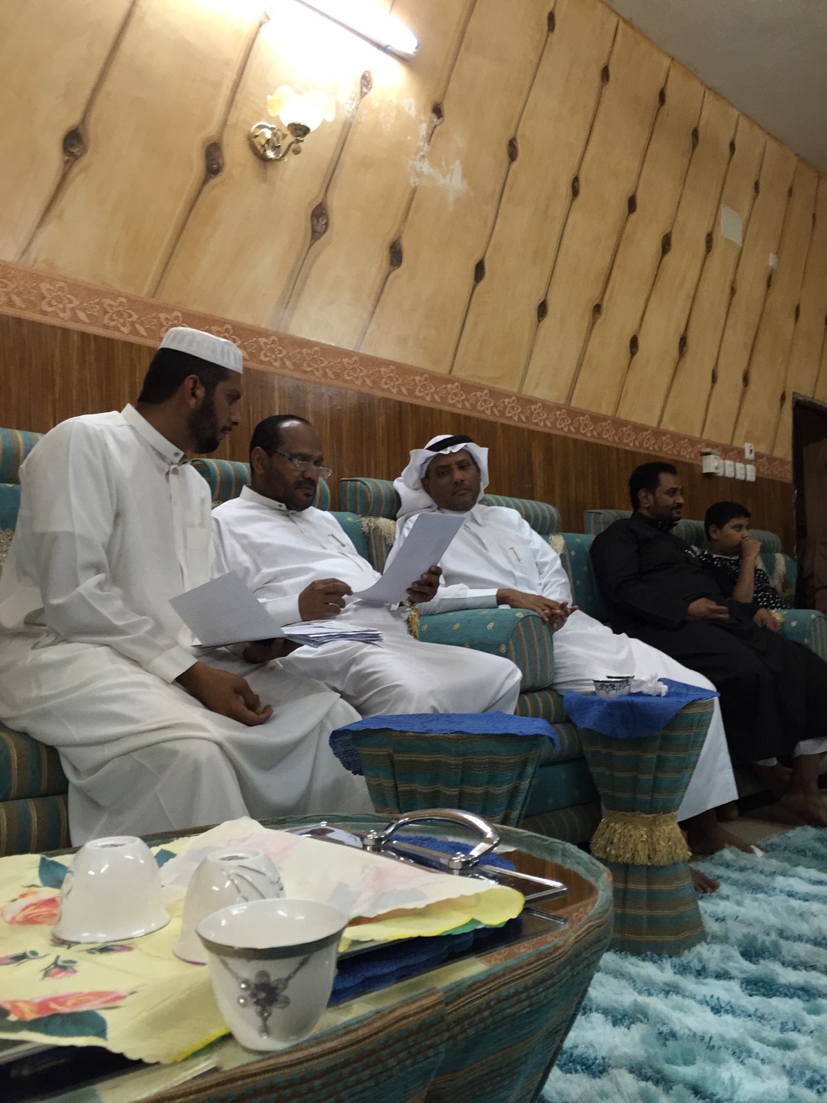 زيارات اللجان التعريفية لأفراد العائلة عام 1436هـ - 2015م