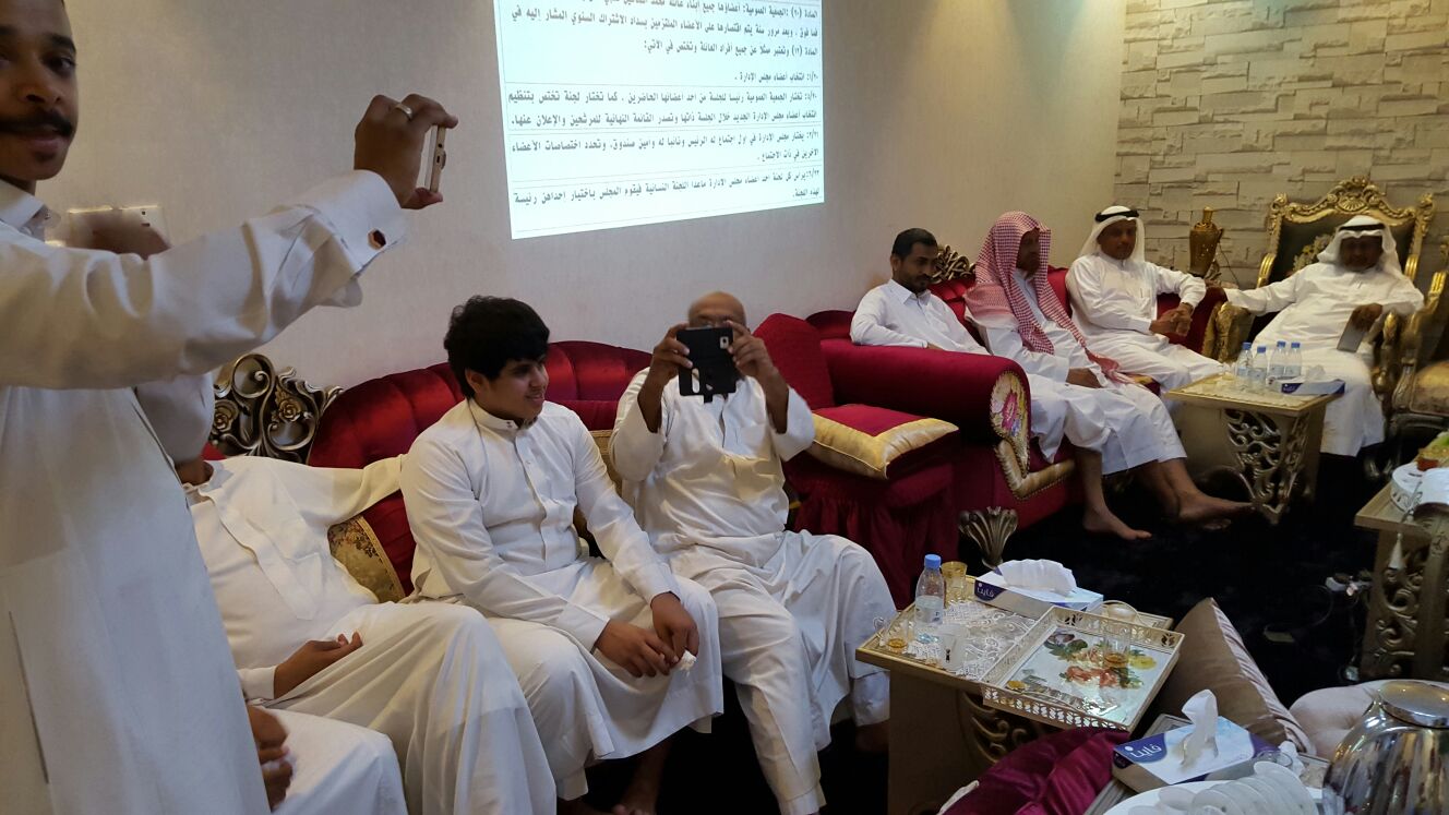 زيارات اللجان التعريفية لأفراد العائلة عام 1436هـ - 2015م