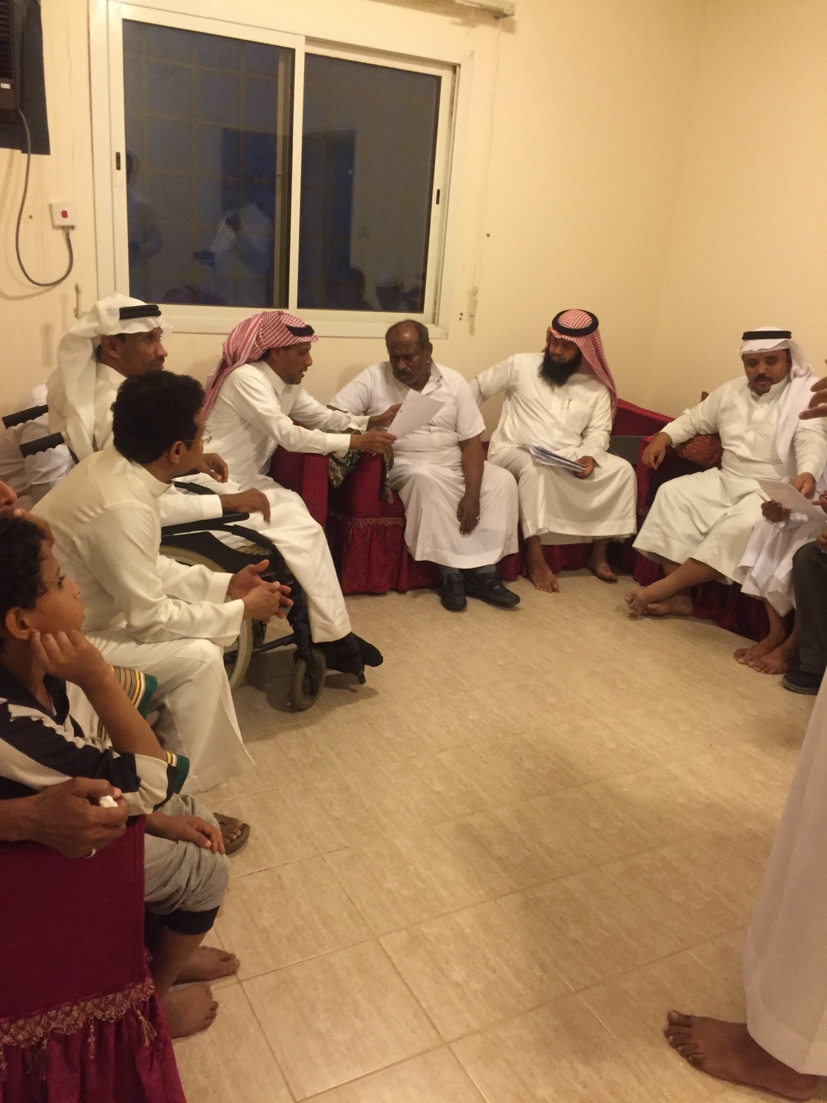 زيارات اللجان التعريفية لأفراد العائلة عام 1436هـ - 2015م
