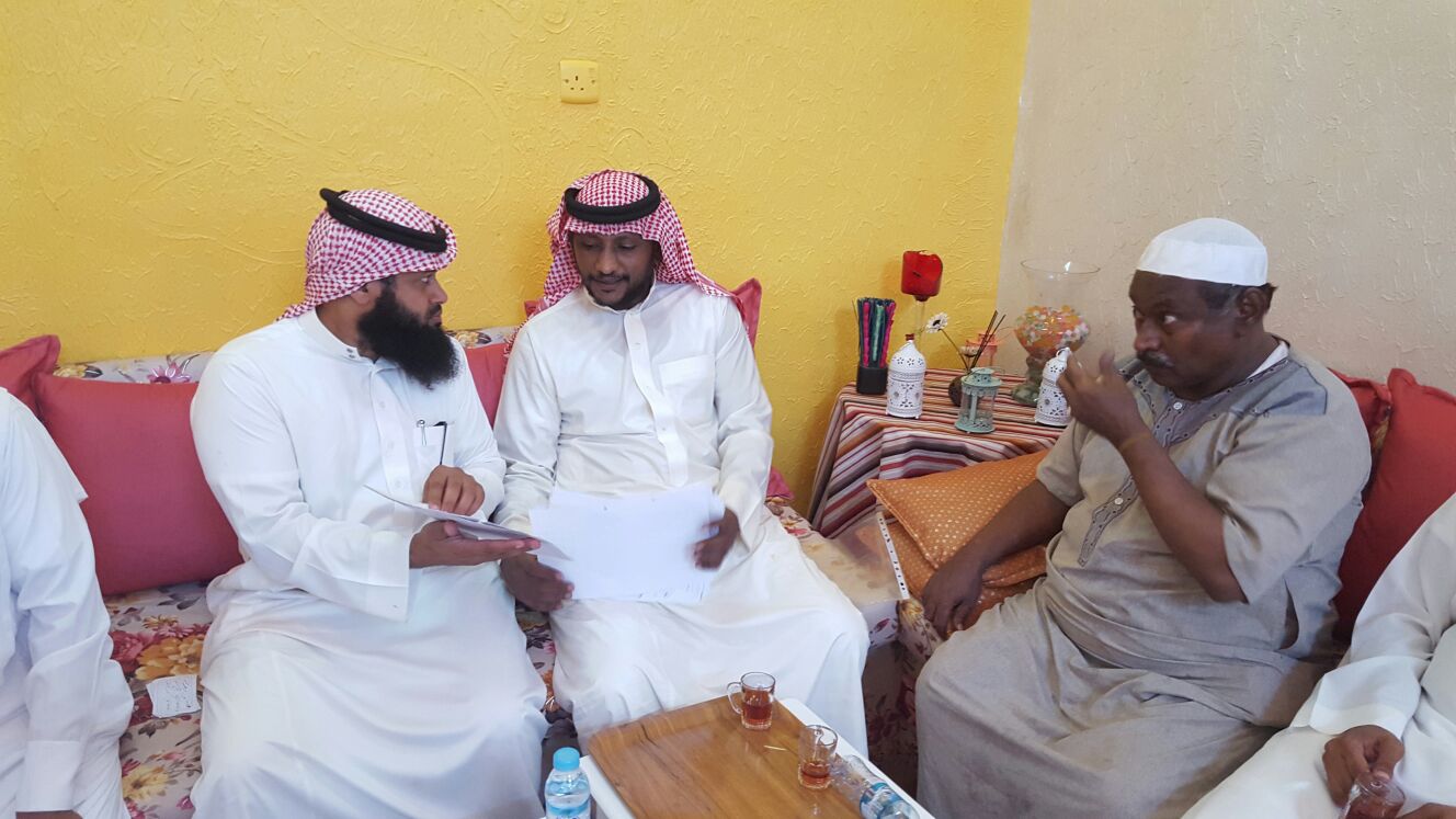 زيارات اللجان التعريفية لأفراد العائلة عام 1436هـ - 2015م