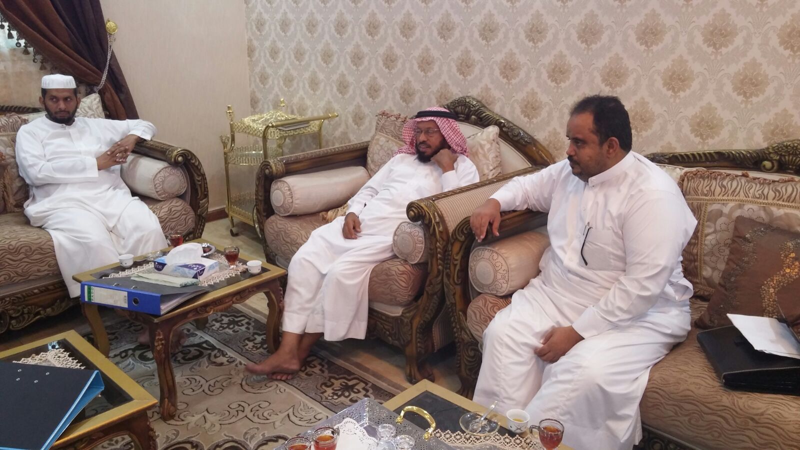 زيارات اللجان التعريفية لأفراد العائلة عام 1436هـ - 2015م