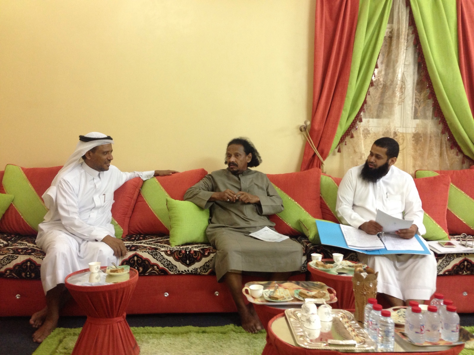 زيارات اللجان التعريفية لأفراد العائلة عام 1436هـ - 2015م