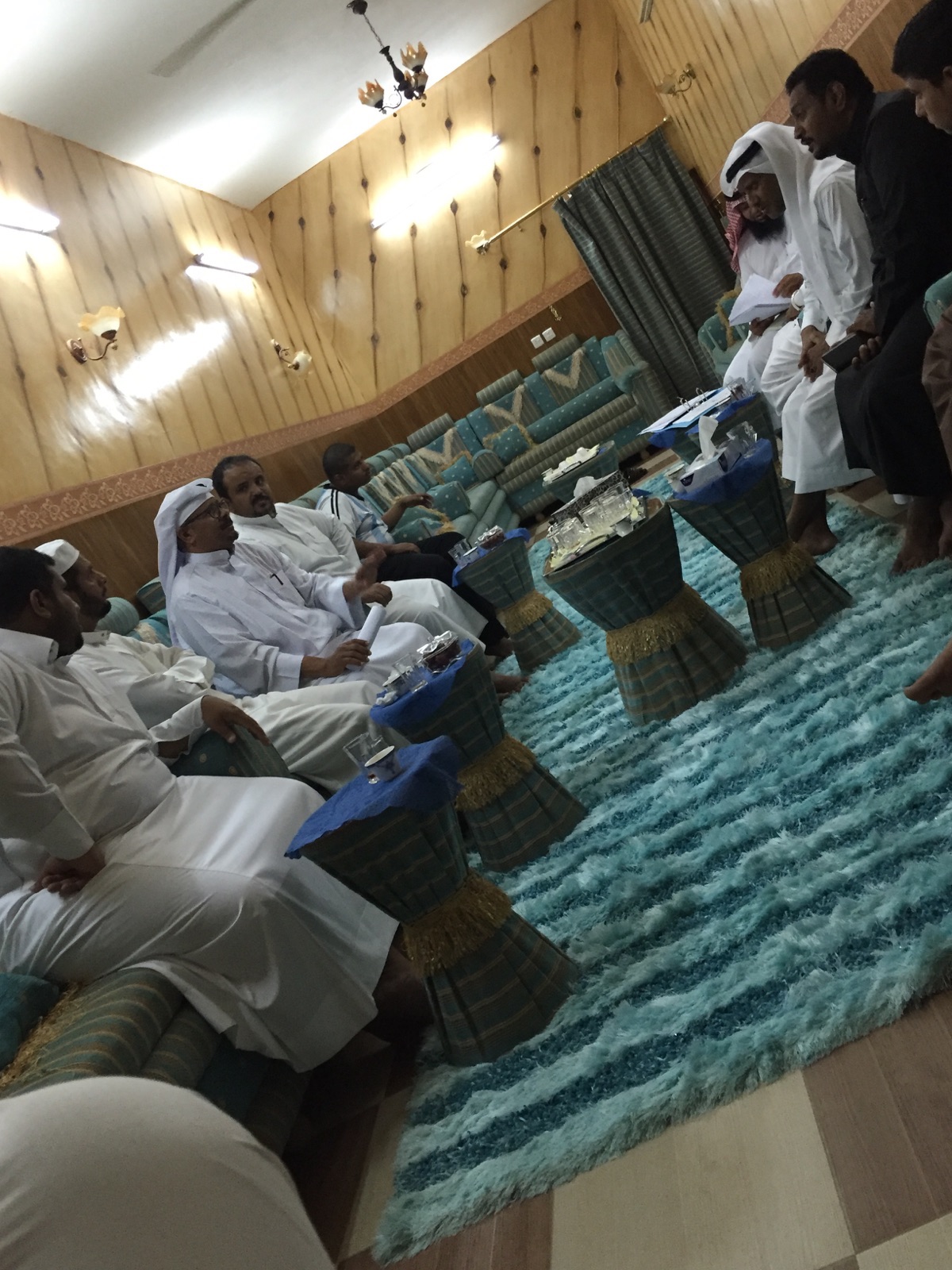 زيارات اللجان التعريفية لأفراد العائلة عام 1436هـ - 2015م