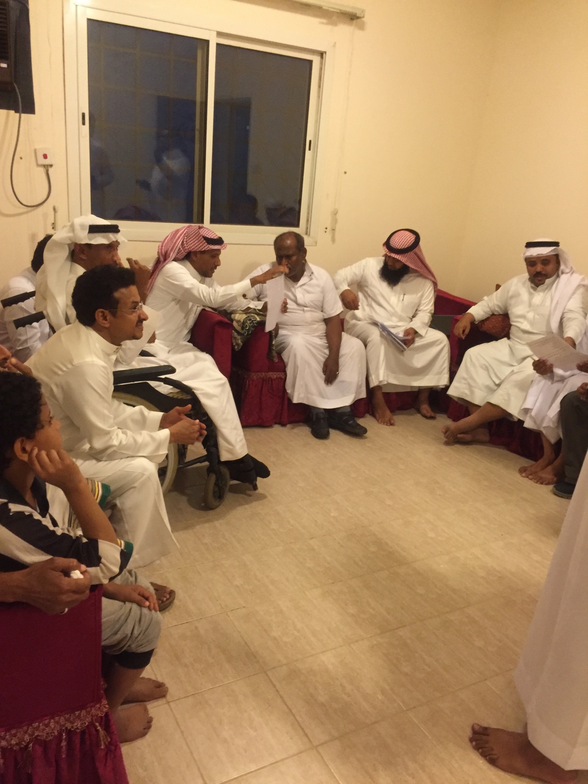 زيارات اللجان التعريفية لأفراد العائلة عام 1436هـ - 2015م